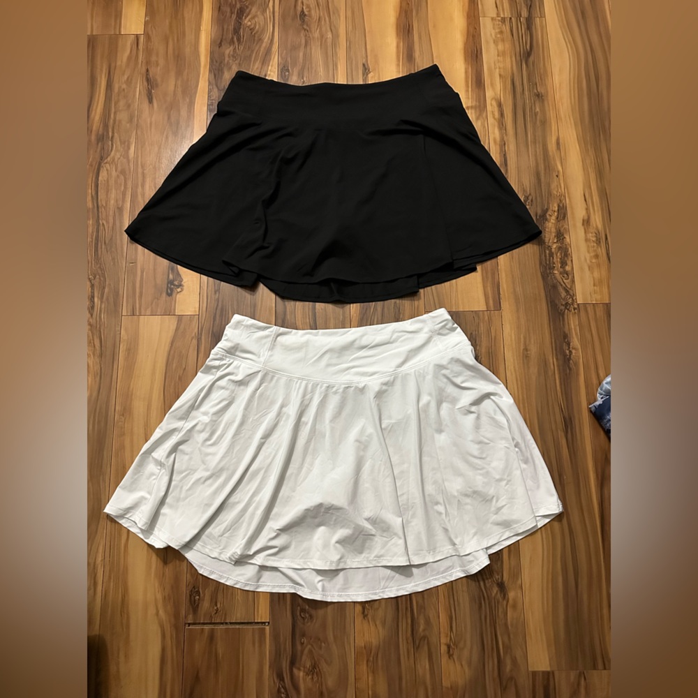 DSG Black and White Mini Skater Skirt Set